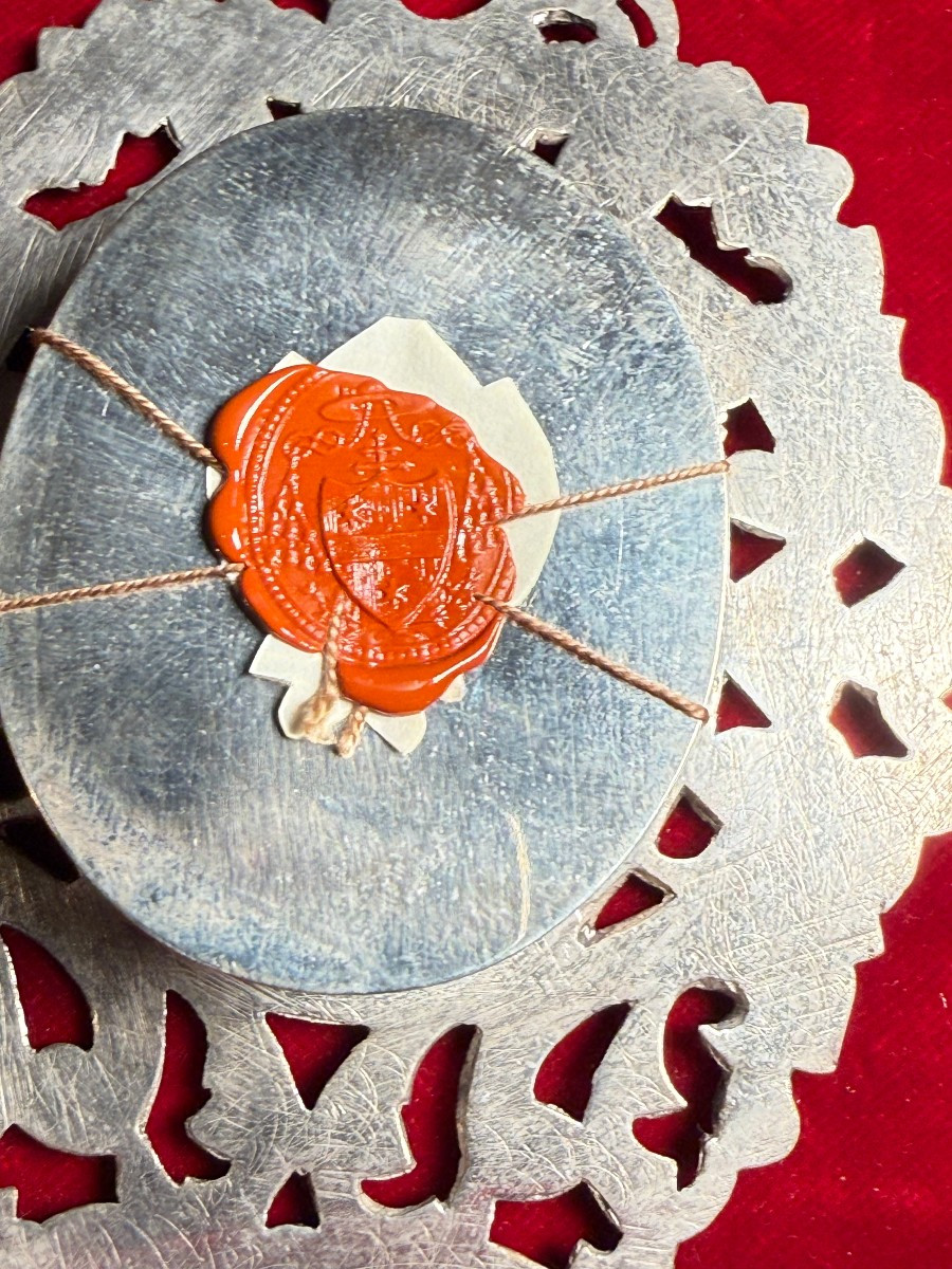 Silver-plated Bronze Reliquary Of St. Thomas, Bishop Of Canterbury -photo-3