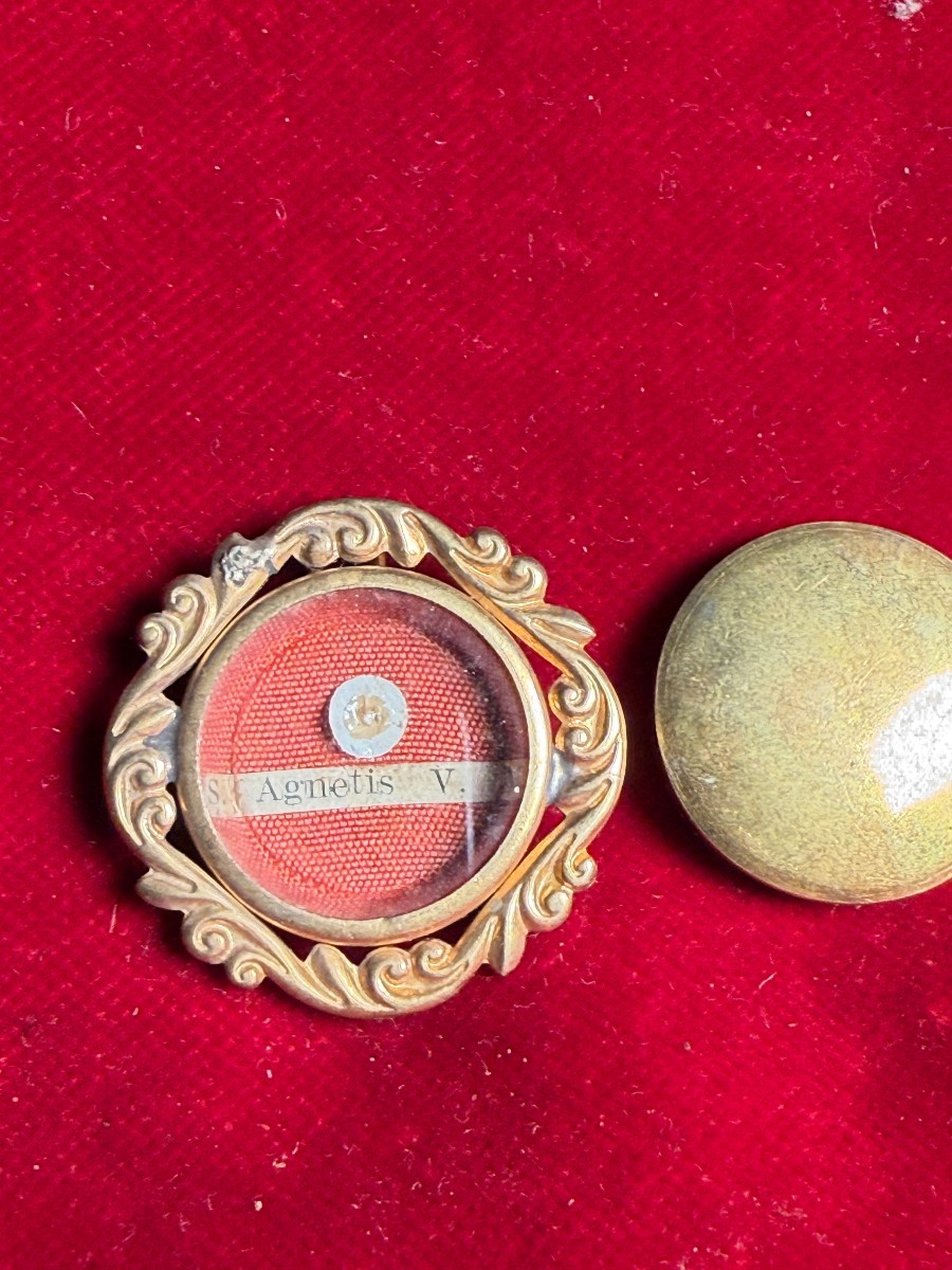 Reliquary Of St. Agnes V. & M. 