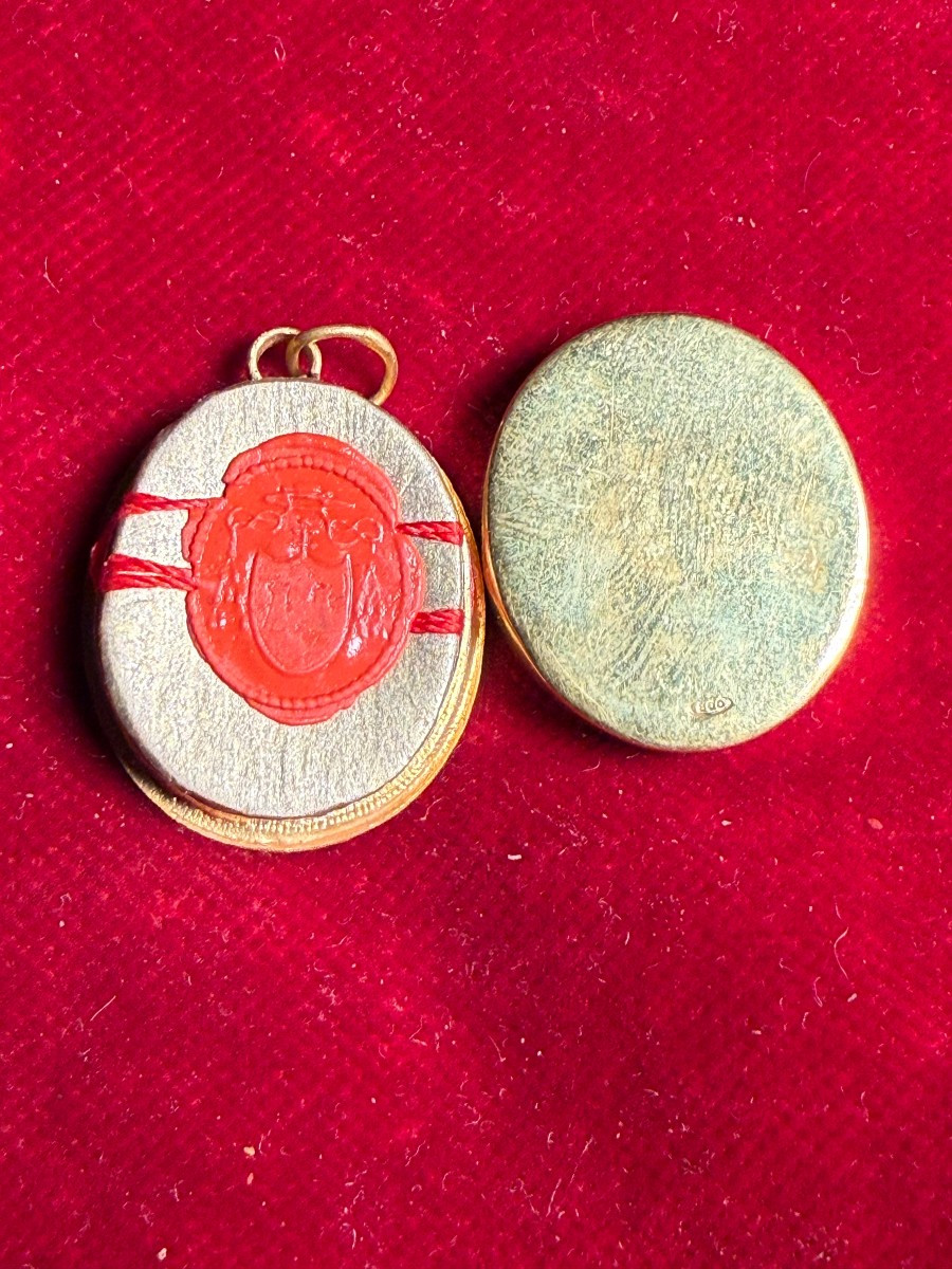 Reliquaire en argent de saint Louis de Gonzague  -photo-2