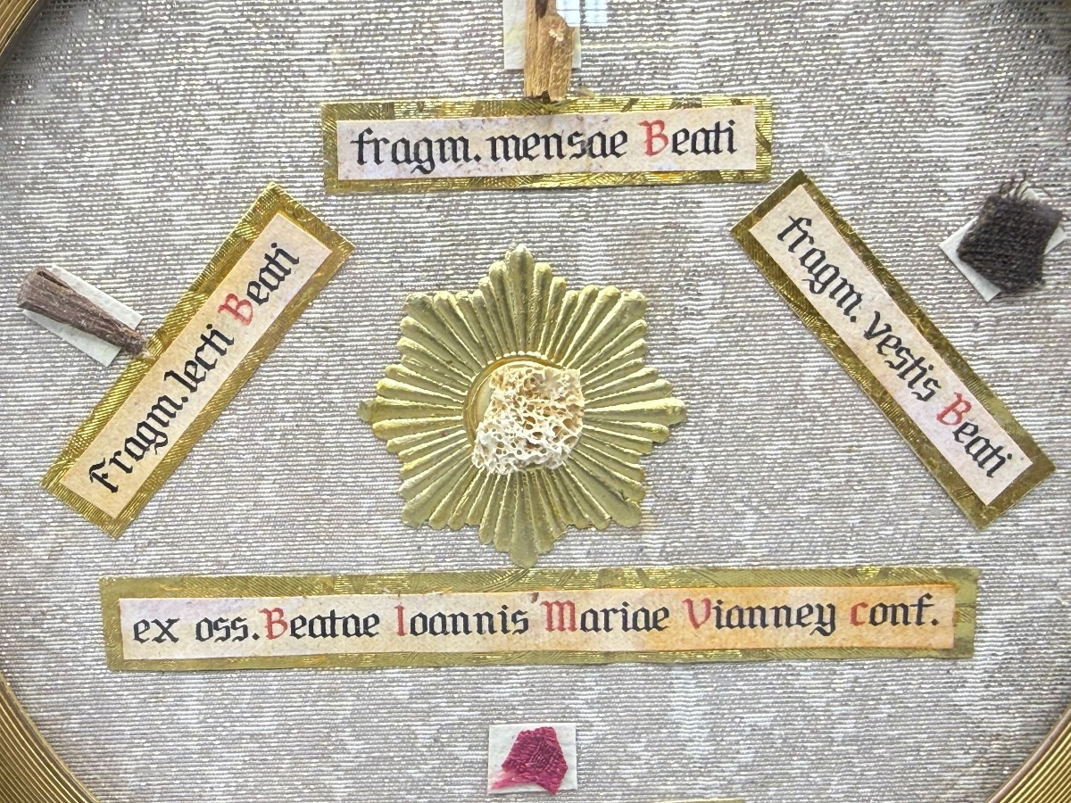 Reliquary Of Saint John Mary Vianney Presumably Made For The Beatification Of 1905-photo-4