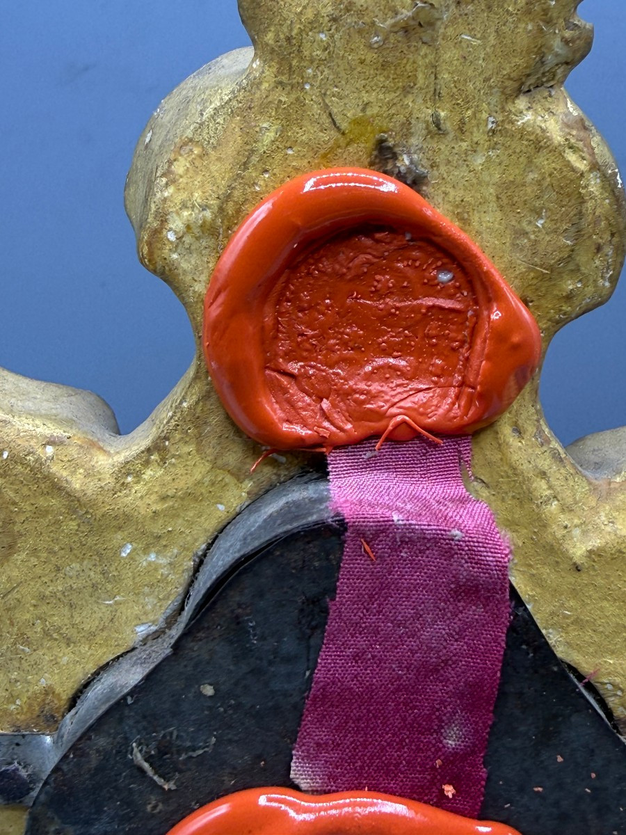 Reliquaire  contenant une relique de saint Étienne, premier martyr, avec certificat d'authentic-photo-3