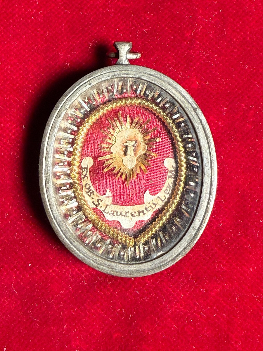 Reliquary Of St. Lawrence Levite And Martyr 