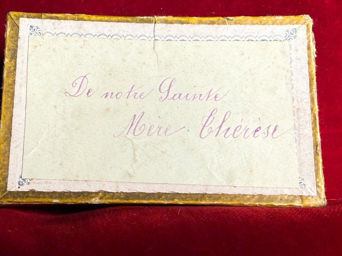A Small Cardboard Box Labeled 