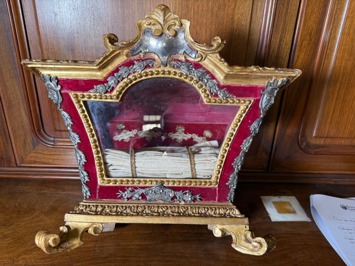 Urne contenant les reliques de S. Philippe Néri, Thérèse, d'Alexis, de la Vierge Marie, Joseph-photo-2