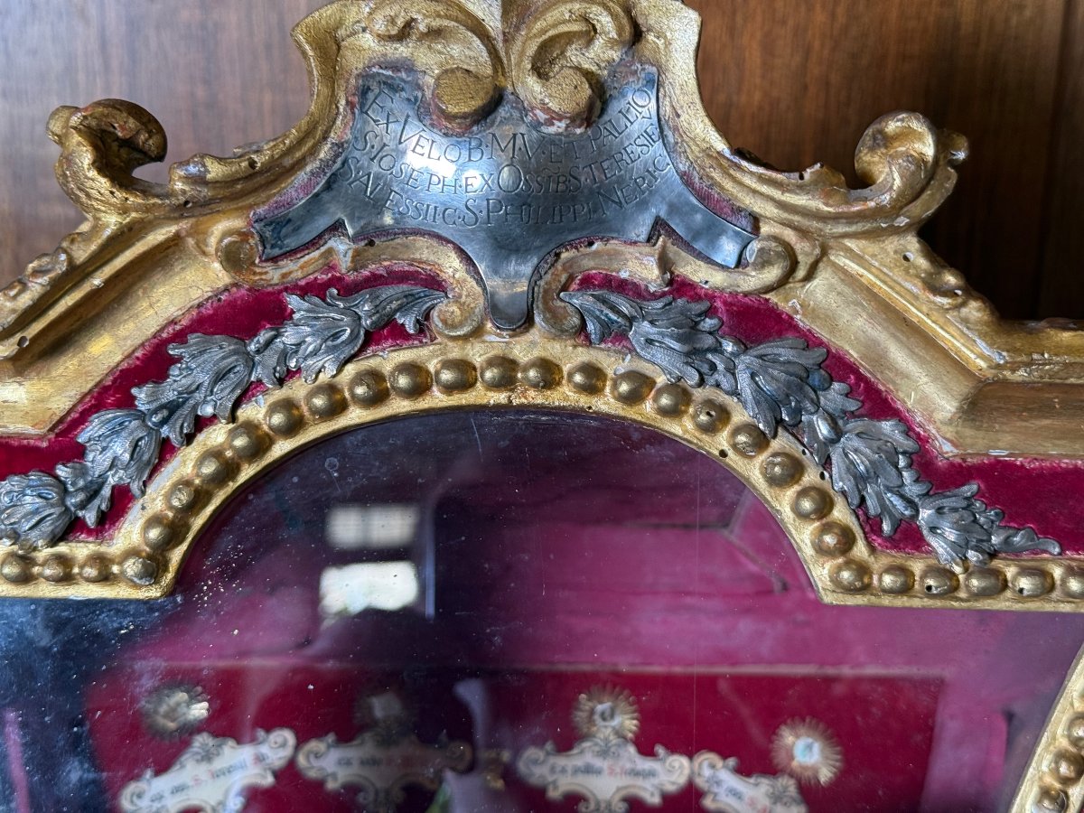 Urne contenant les reliques de S. Philippe Néri, Thérèse, d'Alexis, de la Vierge Marie, Joseph-photo-4