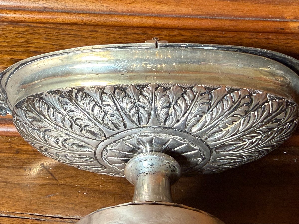 Silver Incense Burner, Florence, 19th Century -photo-4