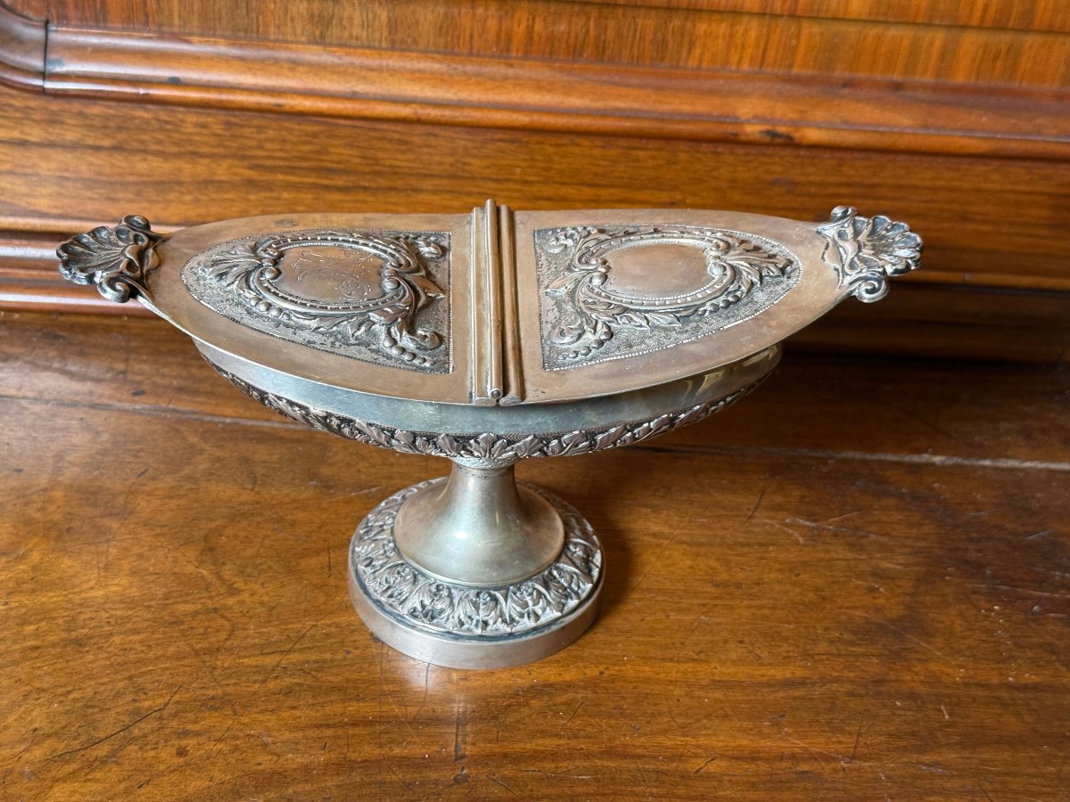 Silver Incense Burner, Florence, 19th Century 