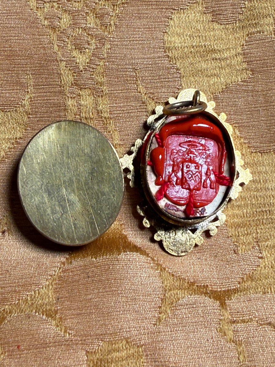 Metal Reliquary Containing The Relics Of St. Vincent De Paul, Gabriele Perboy, Francesc-photo-2