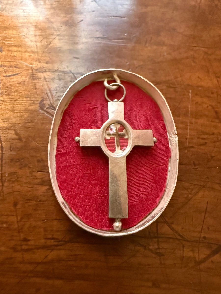 Reliquaire en argent de la Sainte-Croix-photo-2