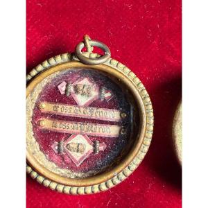 Reliquary Of 2 French Blesseds 