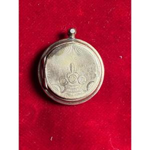 Low, Chiseled Gold Reliquary Of St. Therese Of The Child Jesus 