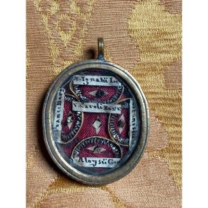 A Reliquary Containing The Relics Of 5 Saints