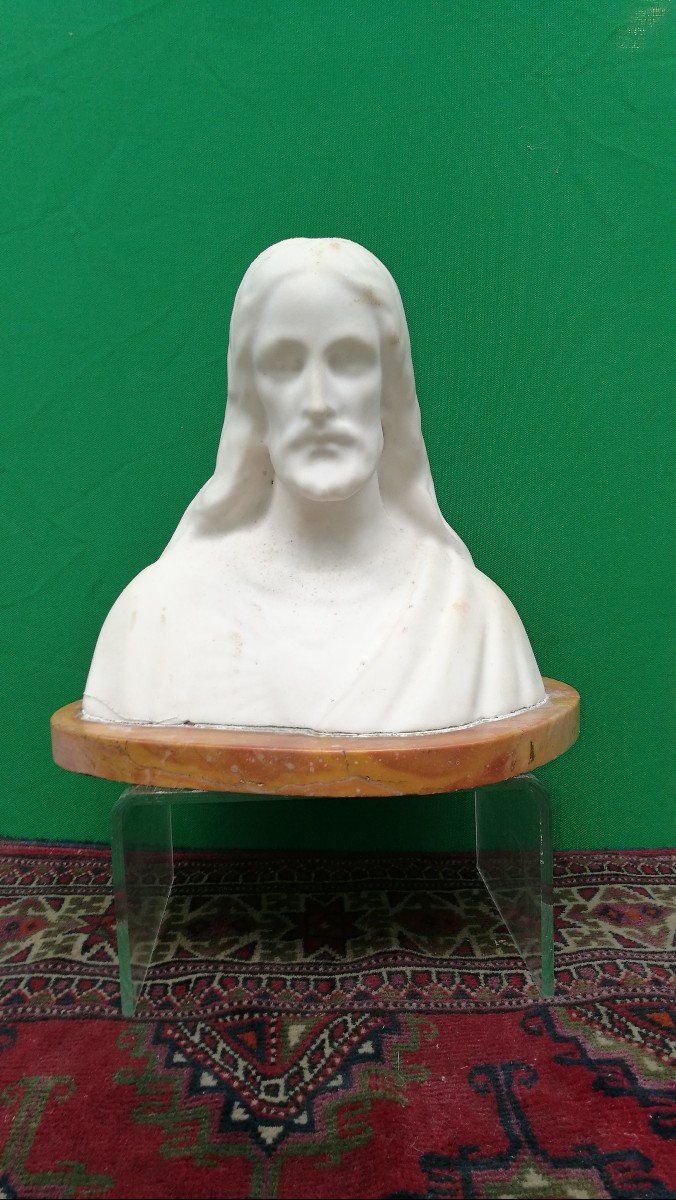 White Marble Christ