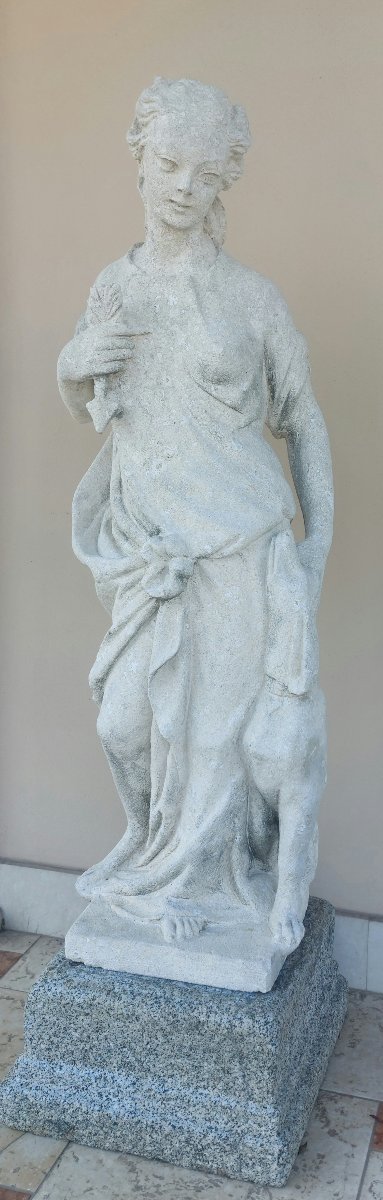 Pair Of Vicenza Stone Sculptures-photo-2