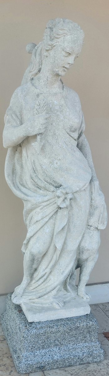 Pair Of Vicenza Stone Sculptures-photo-3