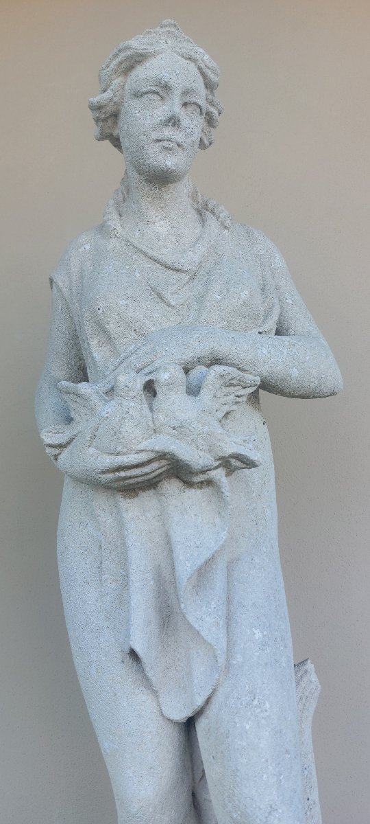 Pair Of Vicenza Stone Sculptures-photo-3