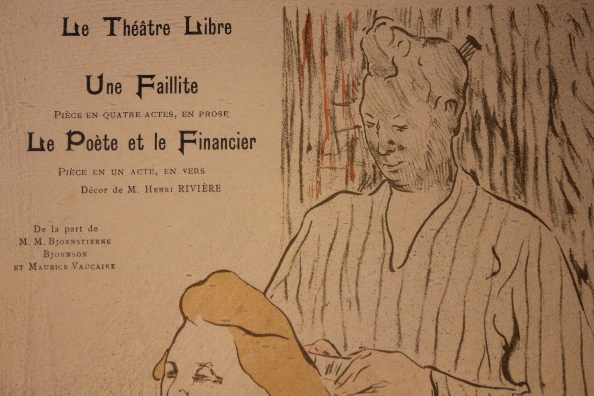  Henri De Toulouse-Lautrec 1864-1901 | The Dressing Table For "le Théâtre Libre" (1893) -photo-3