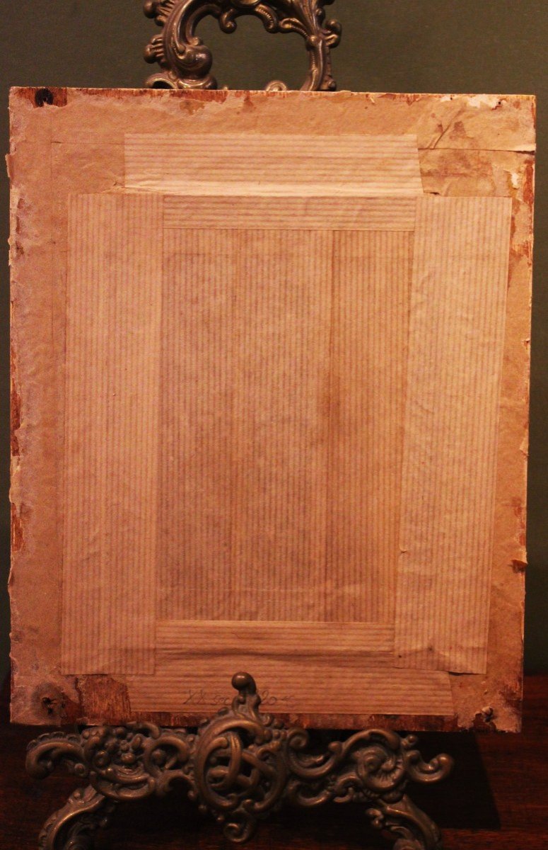 Madonna And Child | Oil Painting On Copper -photo-1