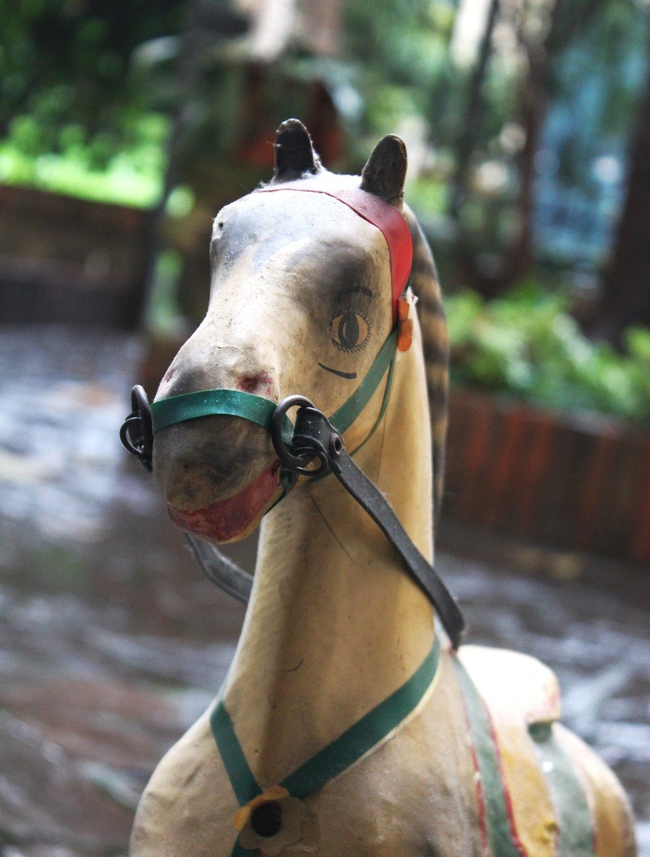 Cheval à Bascule, Première Moitié Du XXe Siècle-photo-2