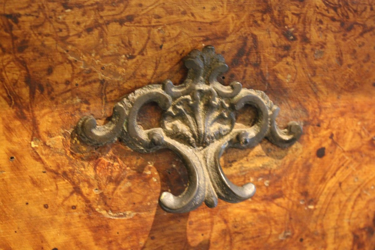 Armoire Double Corps | Peint En Ronce (xviie Siècle, émilie)-photo-1