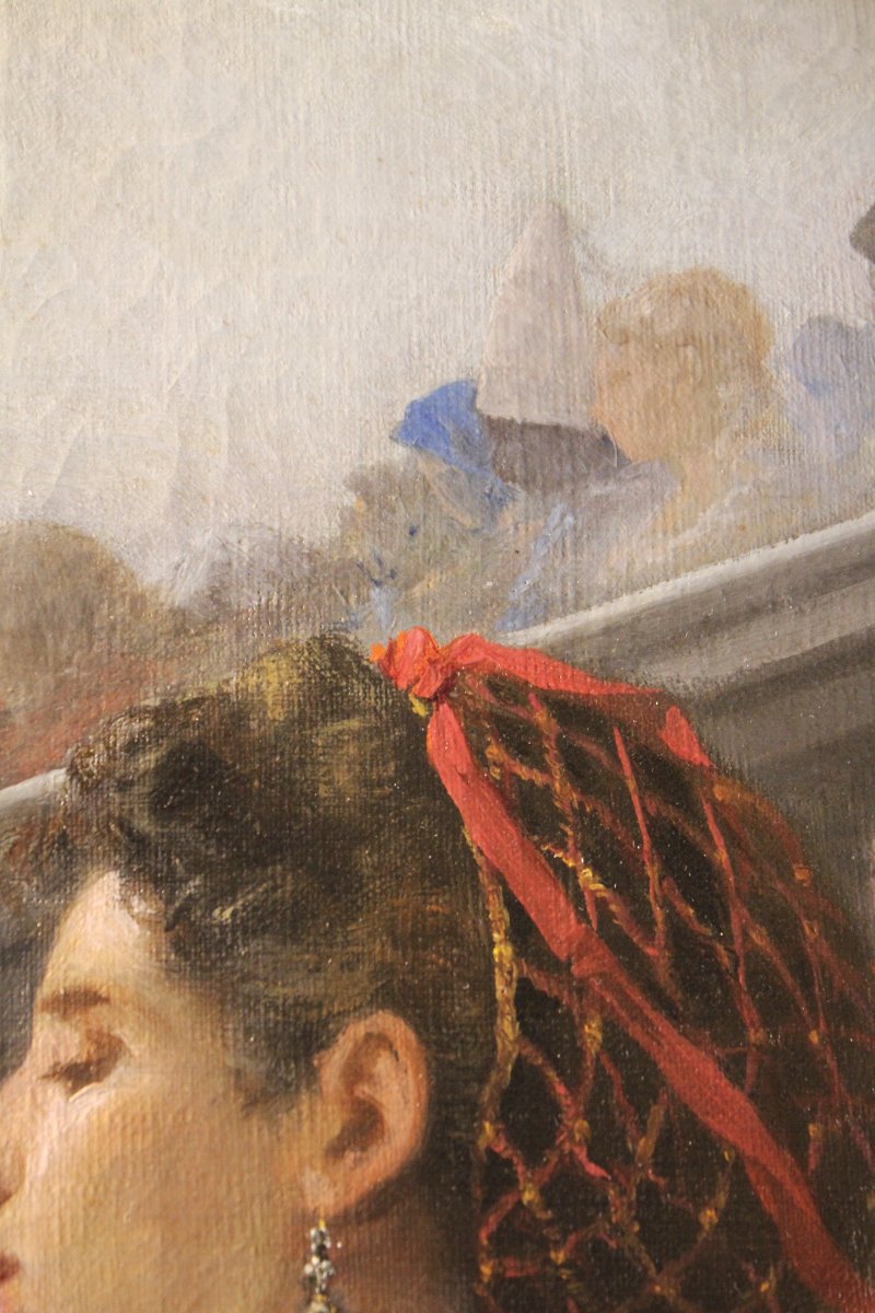 Giovanni Ponticelli Naples, 1820-1881 Dance Party At Villa Floridiana In Vomero-photo-4