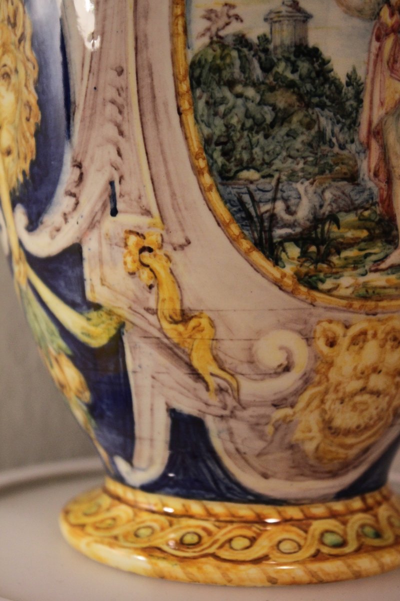 PAIRE DE VASES ALLÉGORIQUES DES ARTS-photo-5