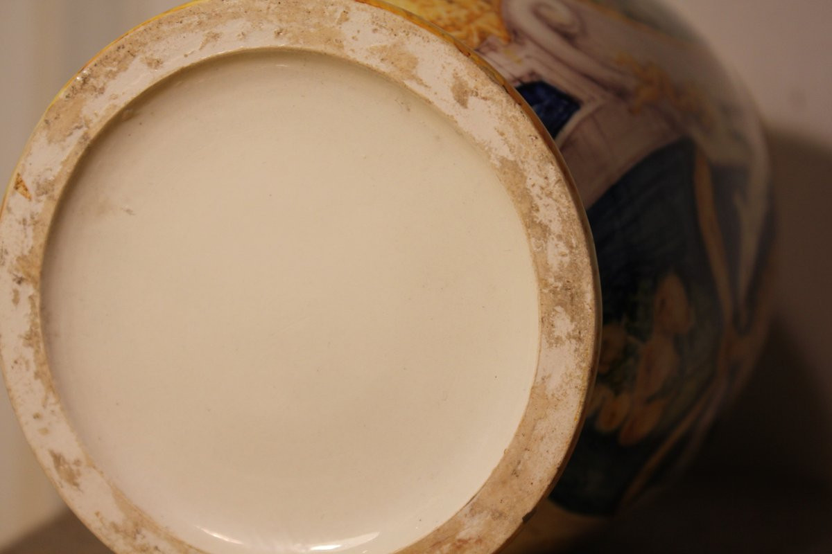 PAIRE DE VASES ALLÉGORIQUES DES ARTS-photo-8