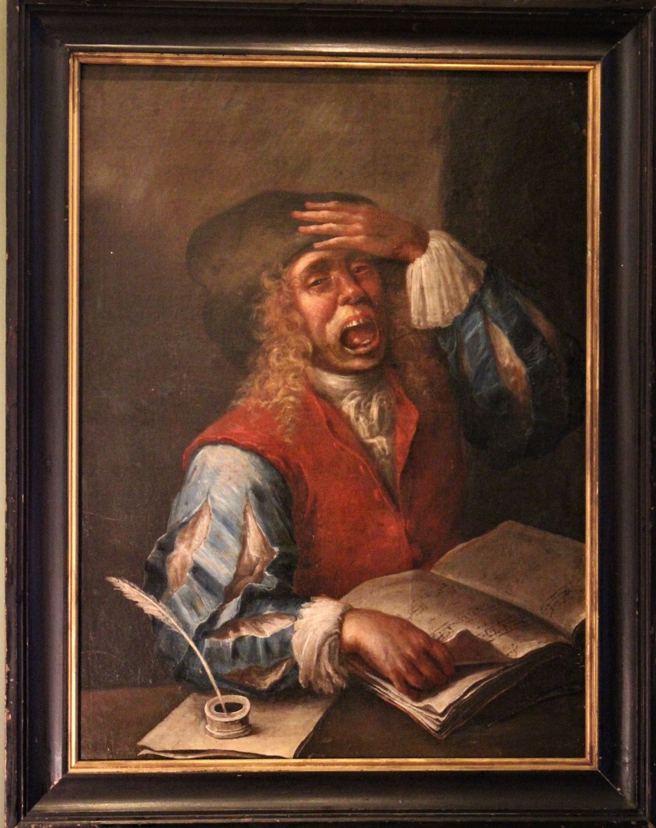 The Composer | Allegory Of Folly Lombard School, Early 18th Century -photo-2