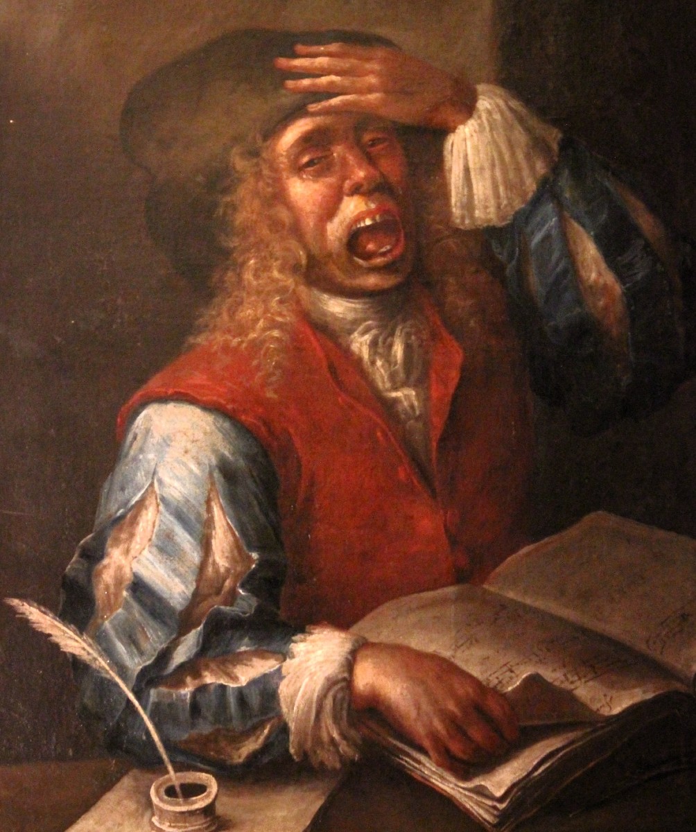 The Composer | Allegory Of Folly Lombard School, Early 18th Century 