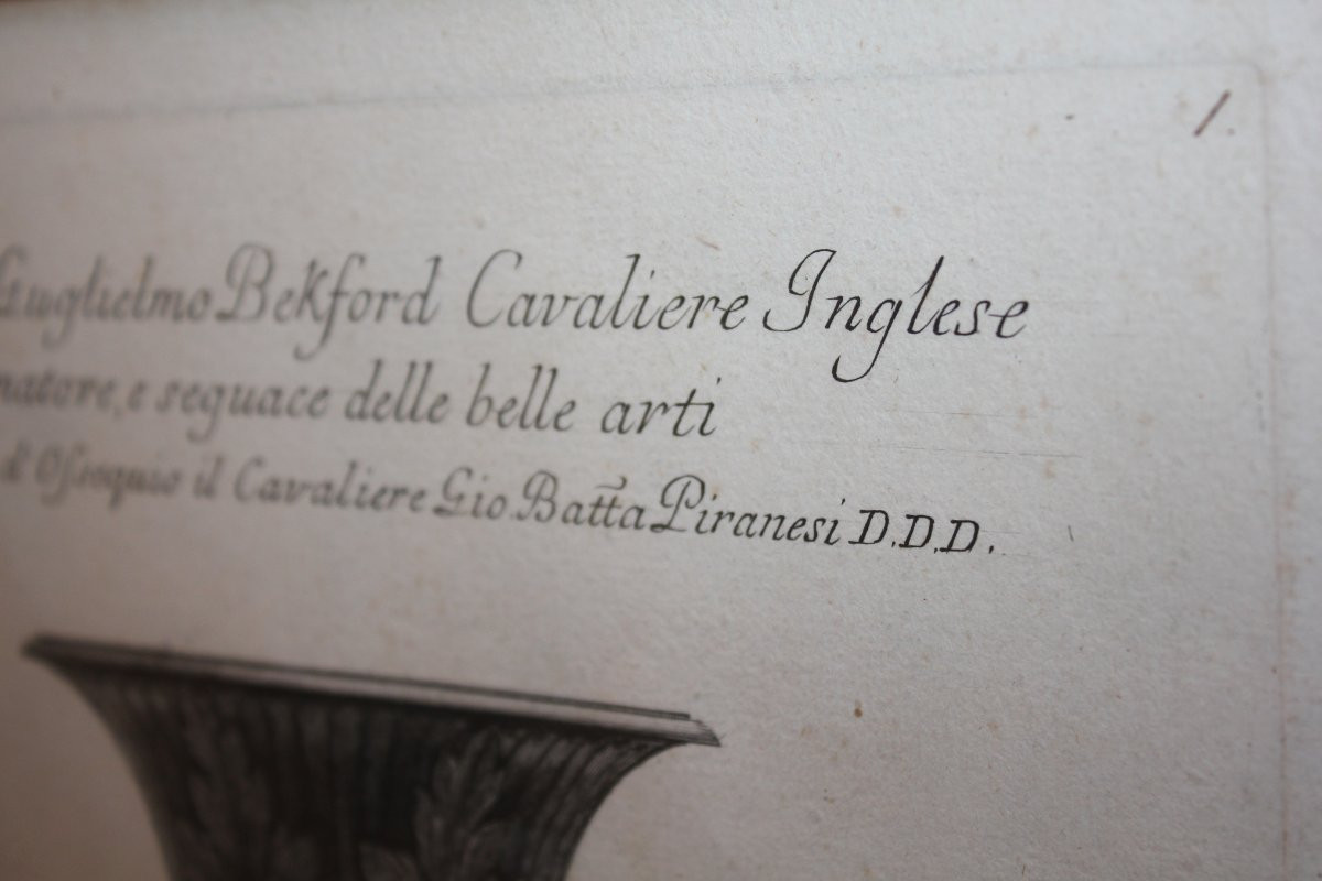 GIOVAN BATTISTA PIRANESI | Vases, candélabres, stèles, sarcophages, trépieds, .....-photo-2