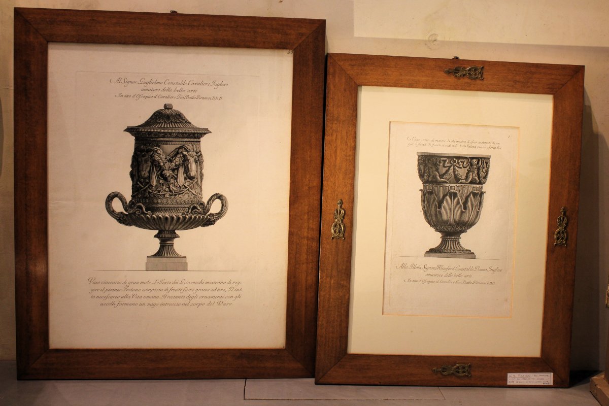 GIOVAN BATTISTA PIRANESI | Vases, candélabres, stèles, sarcophages, trépieds, .....-photo-3