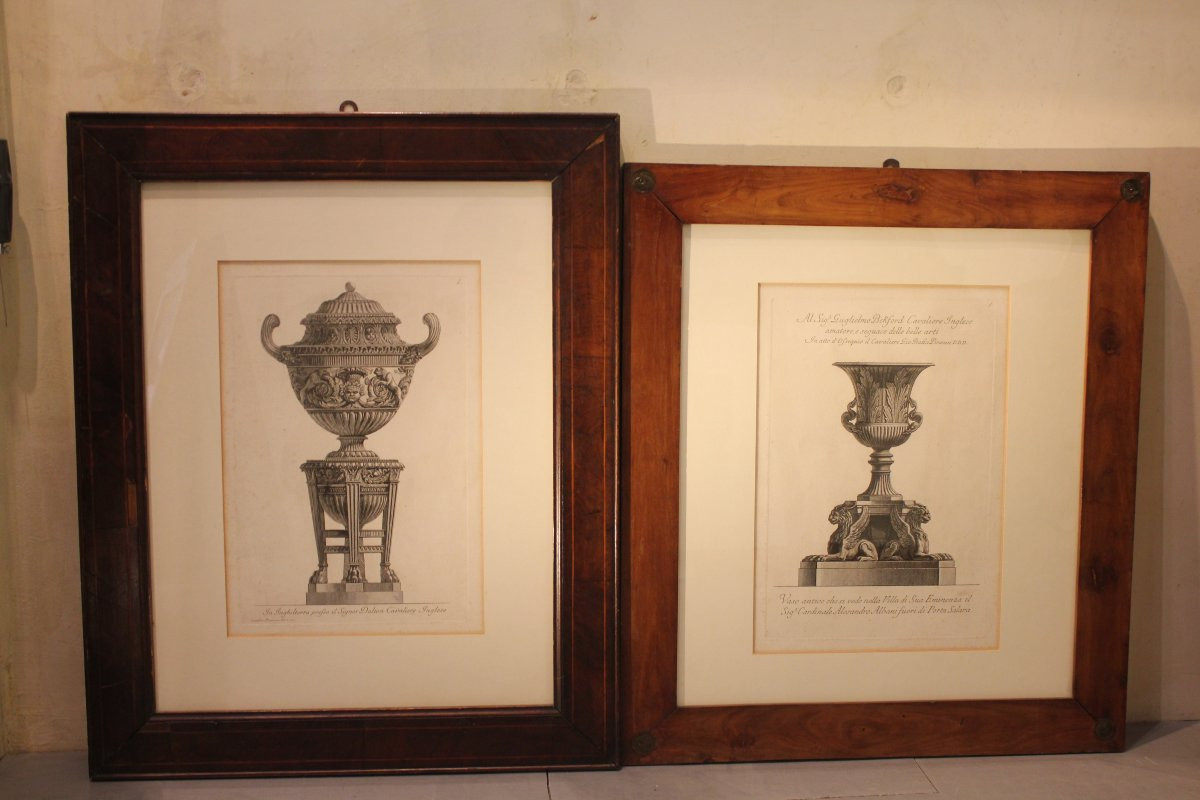 GIOVAN BATTISTA PIRANESI | Vases, candélabres, stèles, sarcophages, trépieds, .....-photo-4