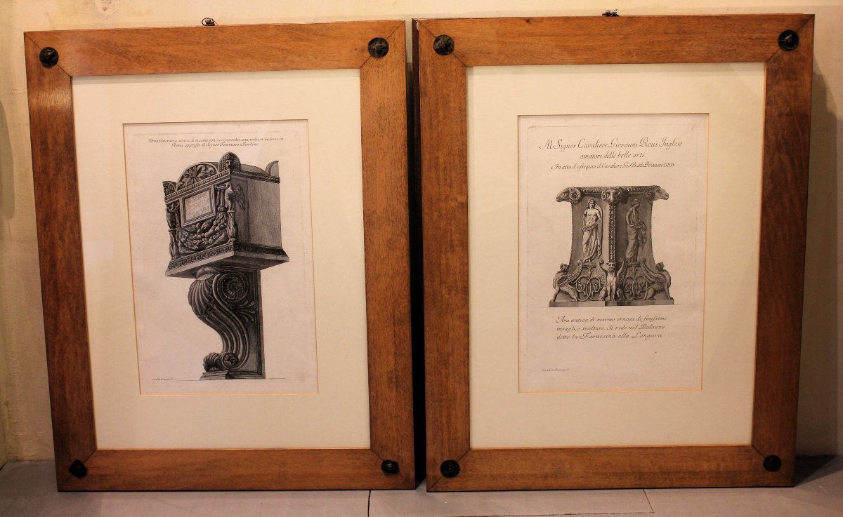 GIOVAN BATTISTA PIRANESI | Vases, candélabres, stèles, sarcophages, trépieds, .....-photo-5