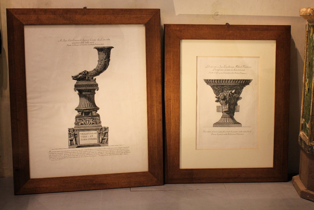 GIOVAN BATTISTA PIRANESI | Vases, candélabres, stèles, sarcophages, trépieds, .....-photo-7