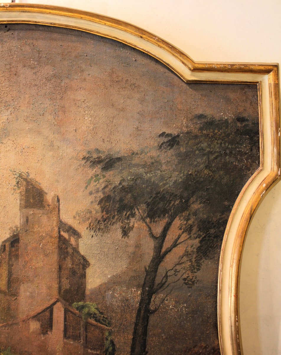 A Landscape Of The Veneto Region, An 18th-century Painting-photo-2