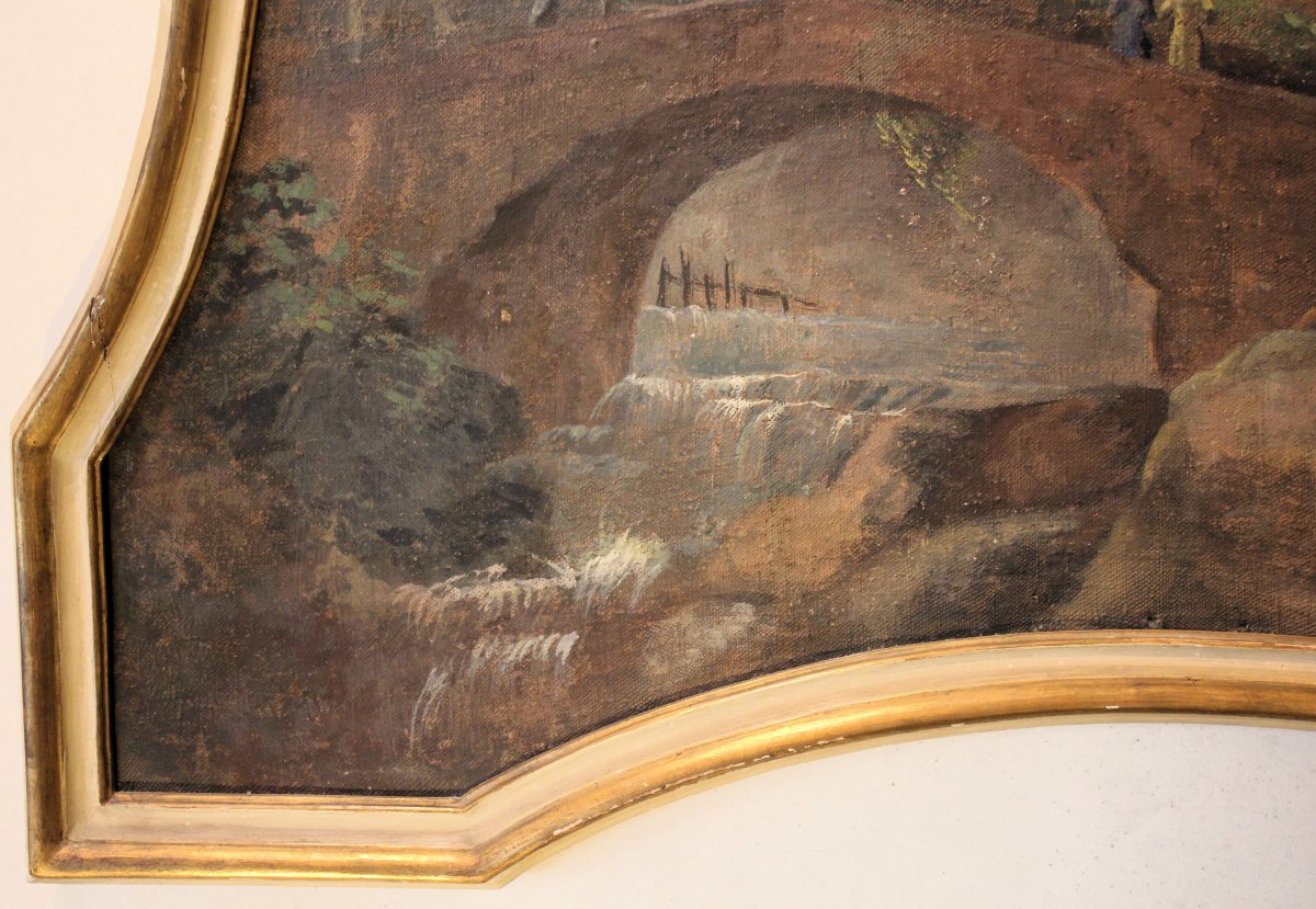 A Landscape Of The Veneto Region, An 18th-century Painting-photo-4