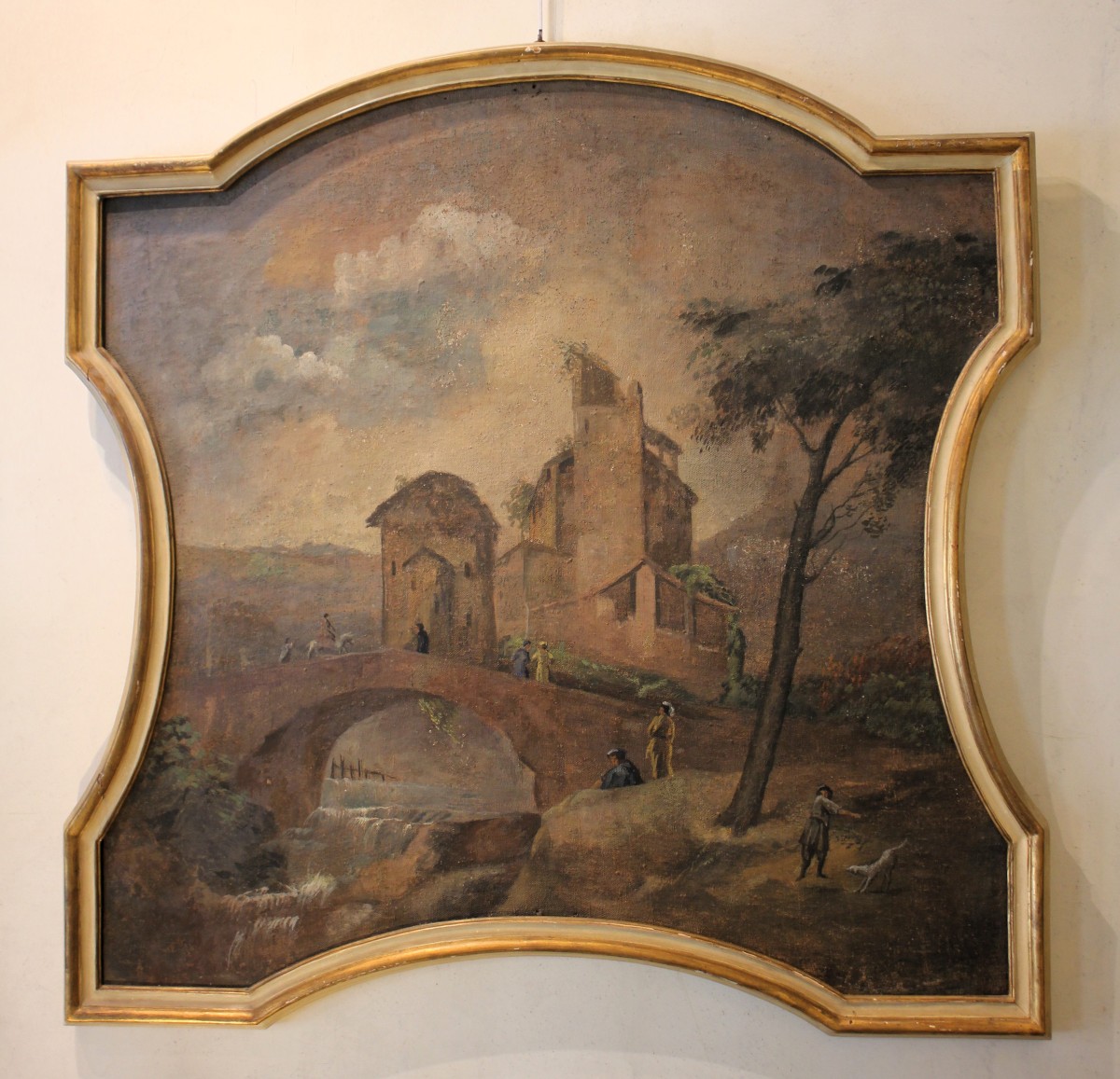 A Landscape Of The Veneto Region, An 18th-century Painting