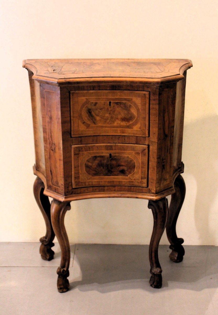 Small Chest Of Drawers With Two Drawers | 18th Century