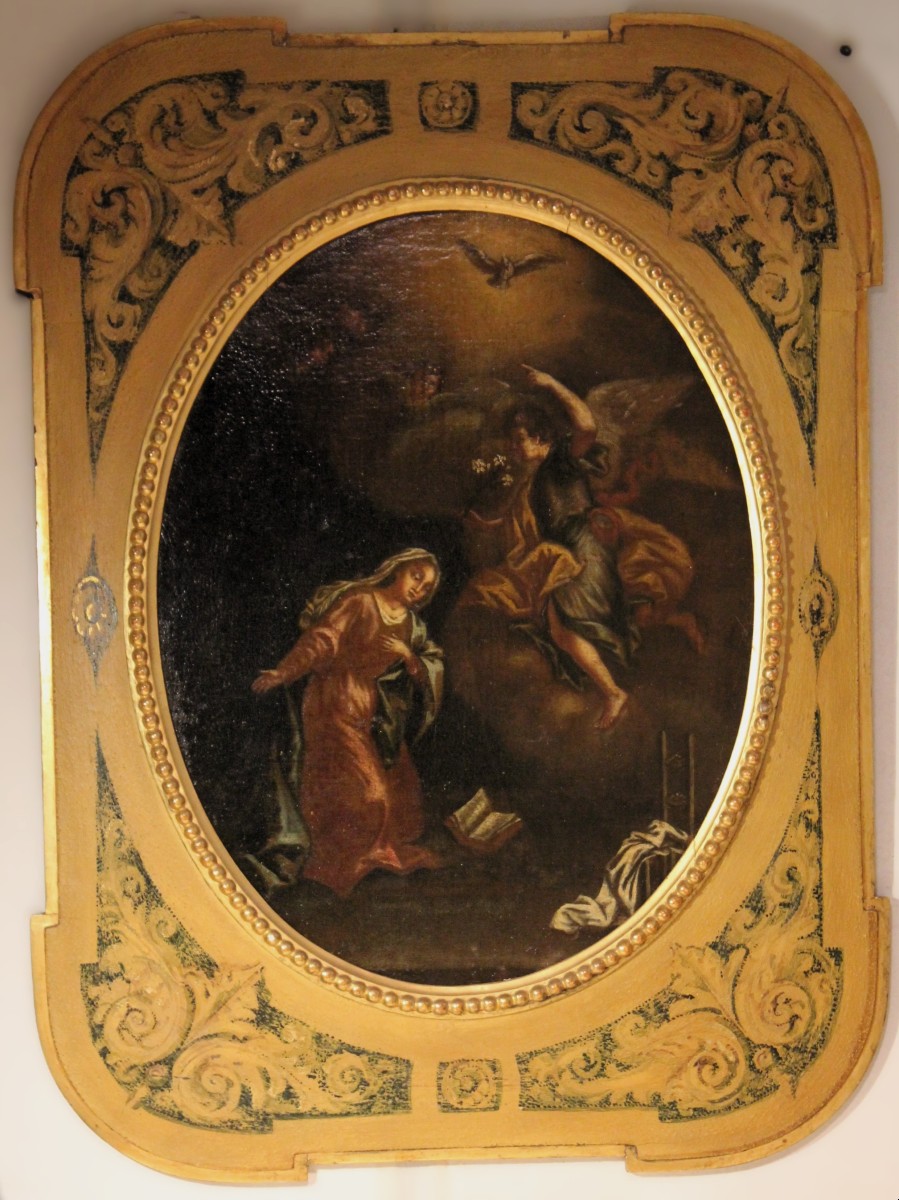 The Annunciation | Oil Painting On Canvas, 18th Century