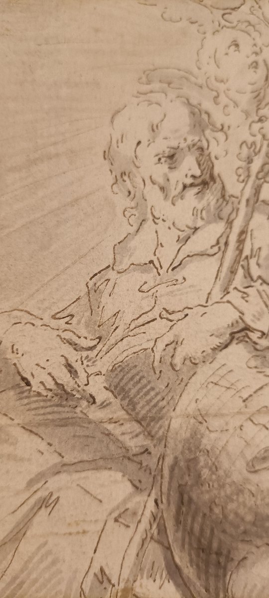Vittorio Maria Bigari — Sainte Conversation Bologne, 1692 – 1776-photo-3