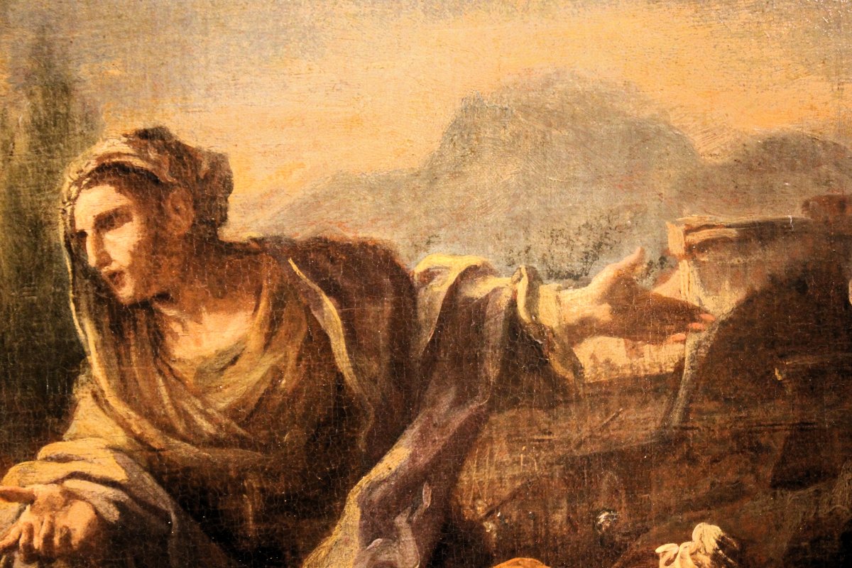 La famille de Dario aux pieds d’Alexandre, Sebastiano Conca (attribution de Roberto Longhi)-photo-4