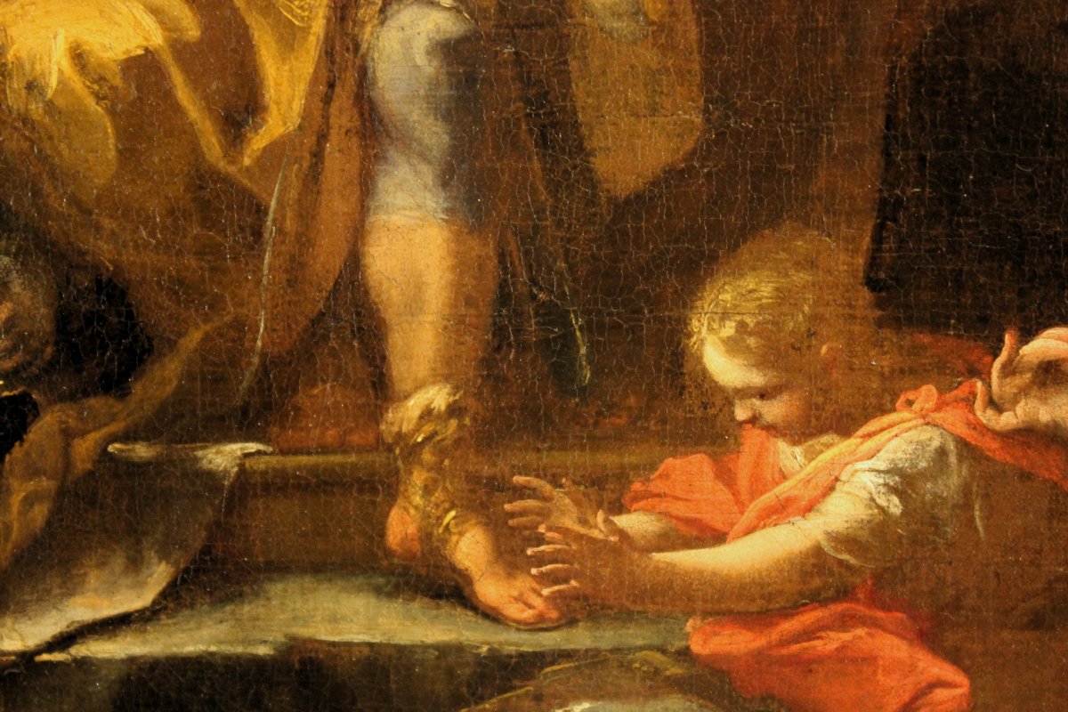 La famille de Dario aux pieds d’Alexandre, Sebastiano Conca (attribution de Roberto Longhi)-photo-3