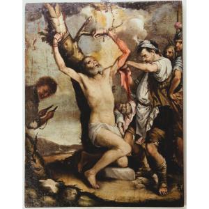 The Martyrdom Of Saint Bartholomew | Italian School, Neapolitan School, 17th Century. Oil On Panel