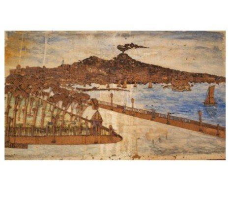 Collage On Paper, Capizzelo, Early XX Century.