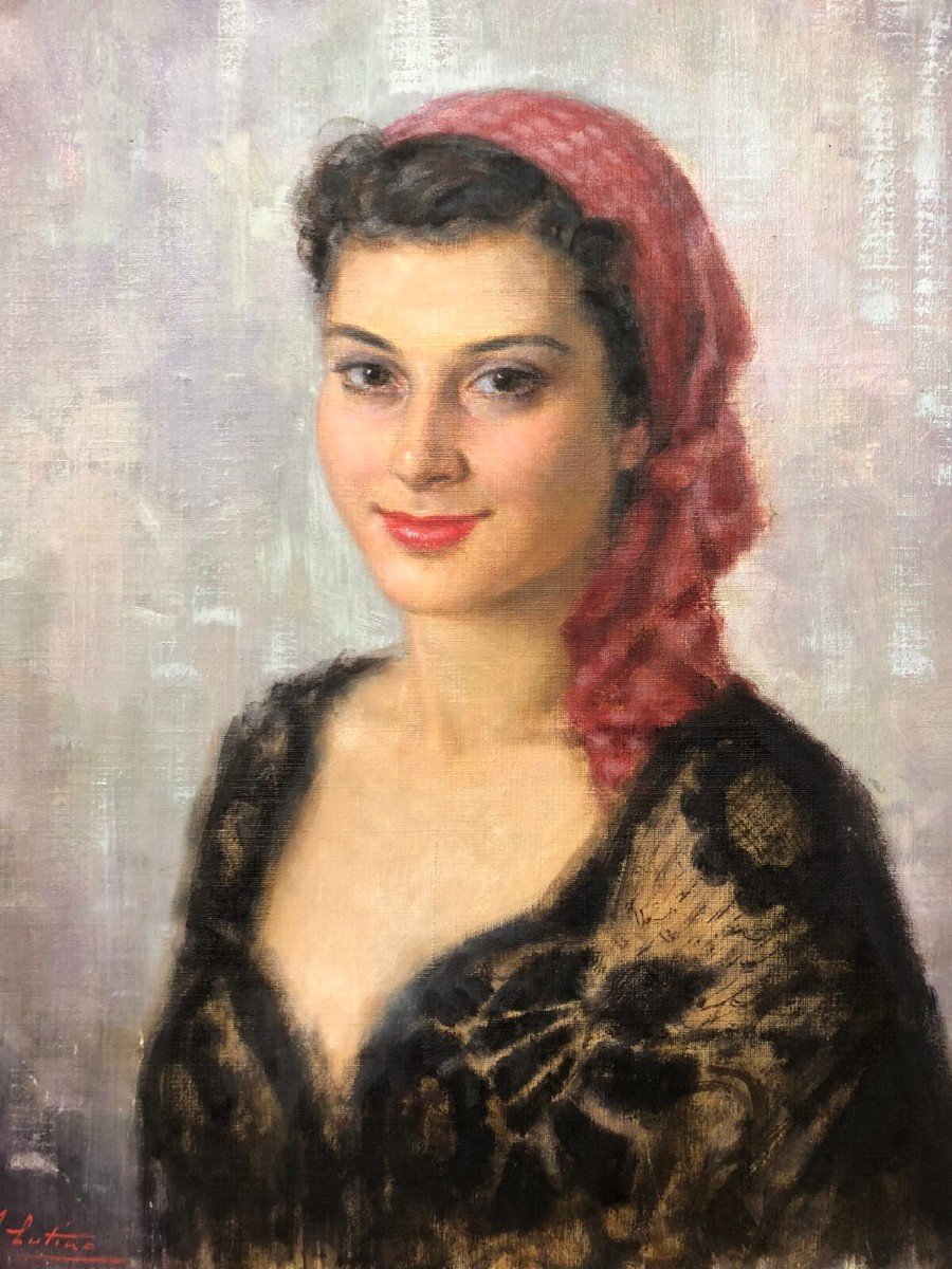Antonio Cutino "Femme mariella", (1905-1984)-photo-3
