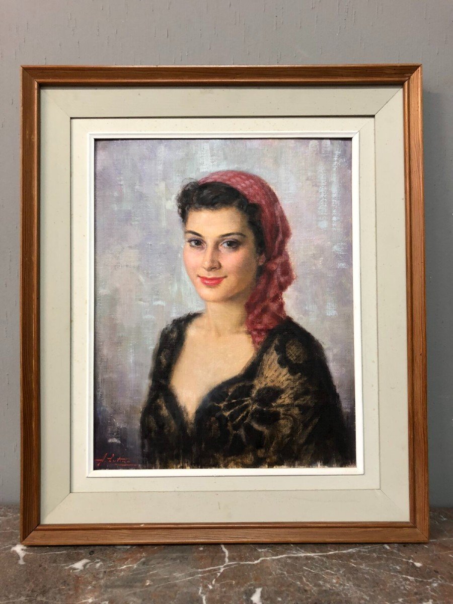 Antonio Cutino "Femme mariella", (1905-1984)-photo-4