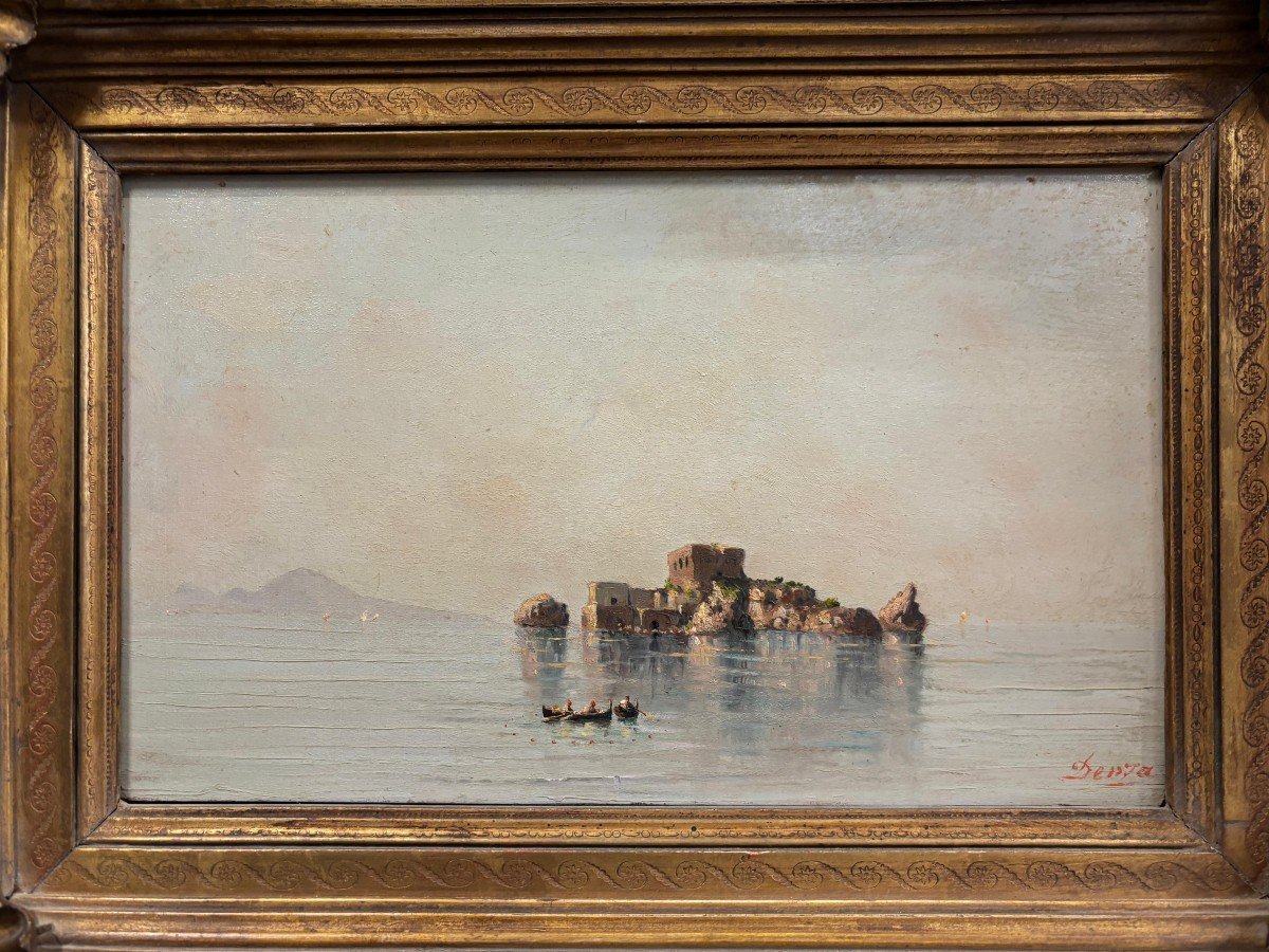 Island Of Capri, Ciro Denza (castellamare Di Stabia, Naples 1844-1915)-photo-2