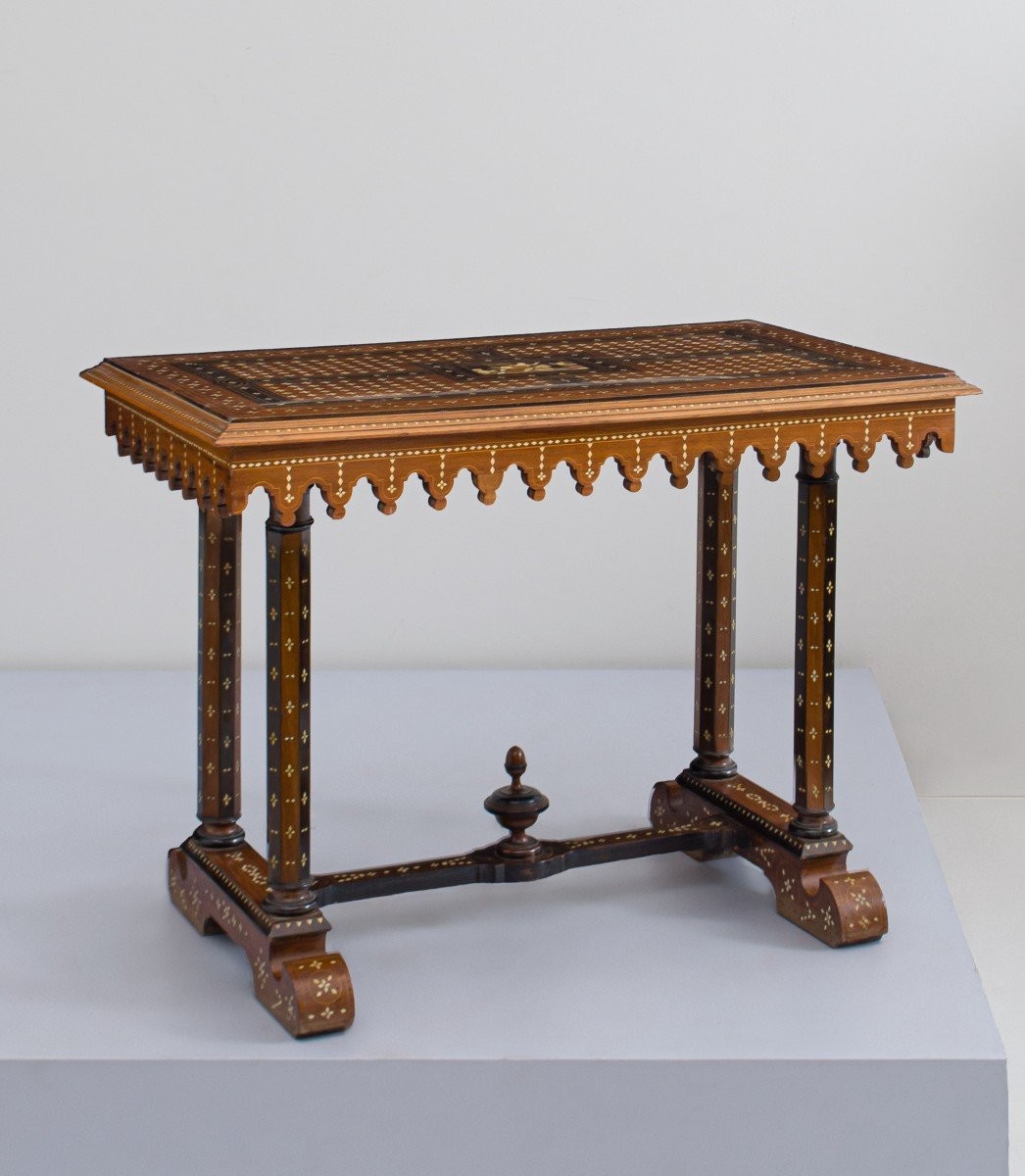 Armoire Italienne Du 19ème Siècle, Table/bureau