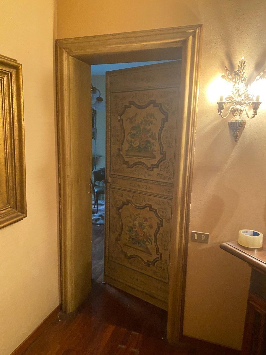 4 portes peintes de style Louis XV, SICILE-photo-5