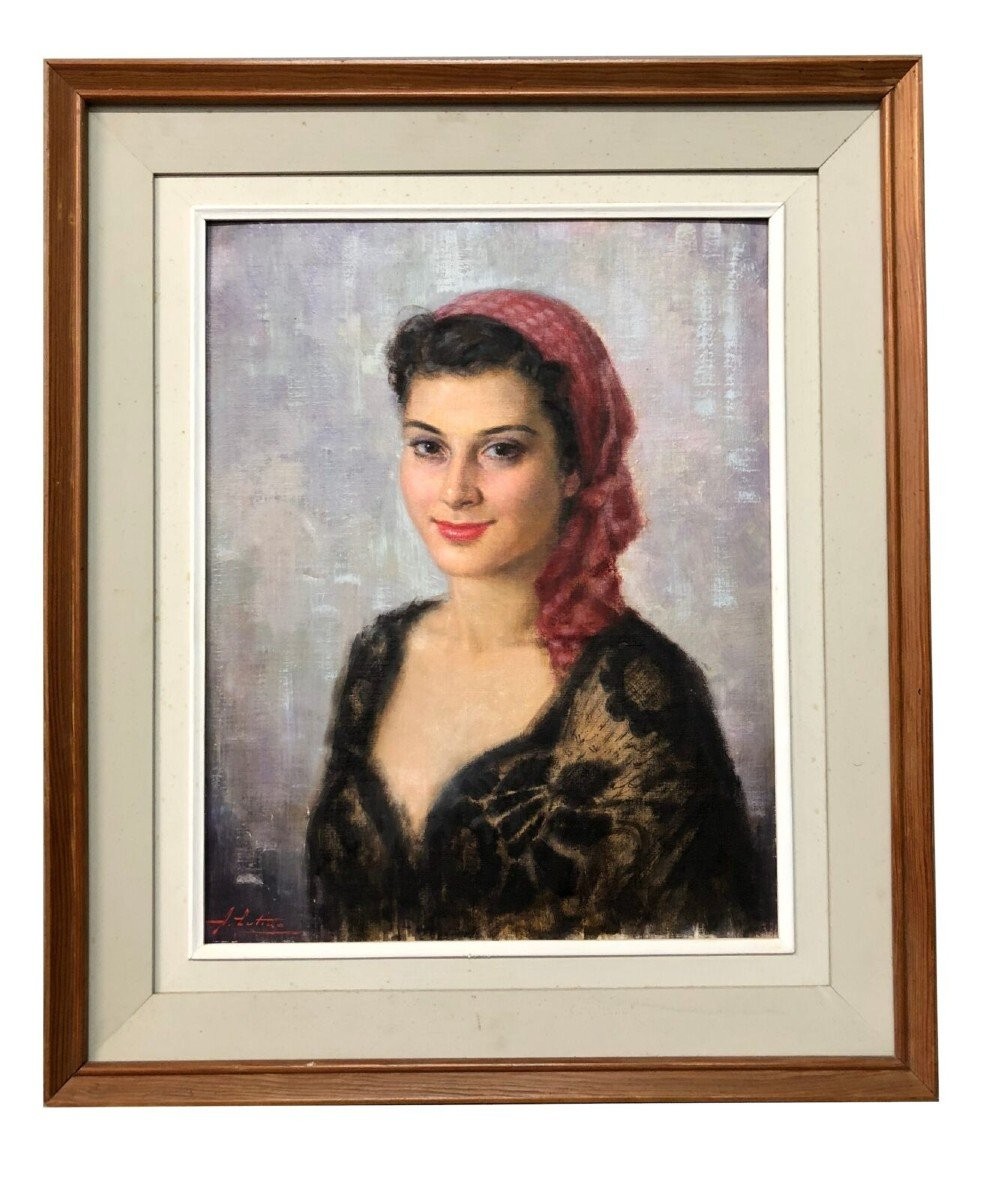 Antonio Cutino "woman Mariella"  (1905-1984).